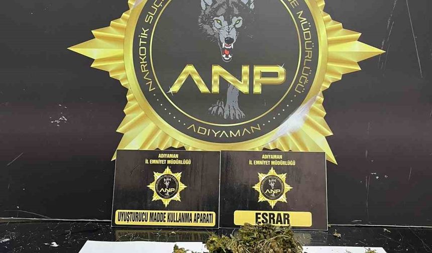 İş yerindeki klimadan uyuşturucu çıktı