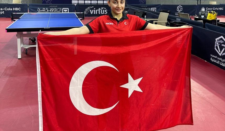 Mısır’da Ebru Acer’den gümüş ve Sümeyra Türk’ten bronz madalya