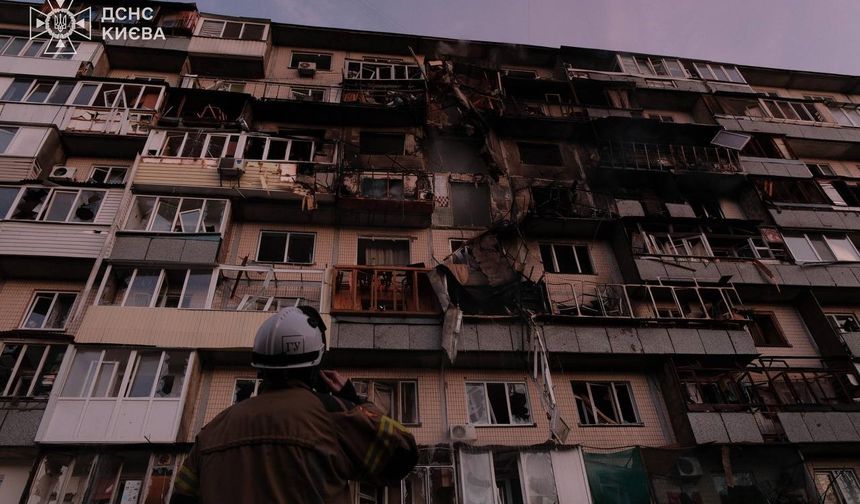 Rus ordusundan Kiev’e yoğun saldırı: 3 ölü, 26 yaralı