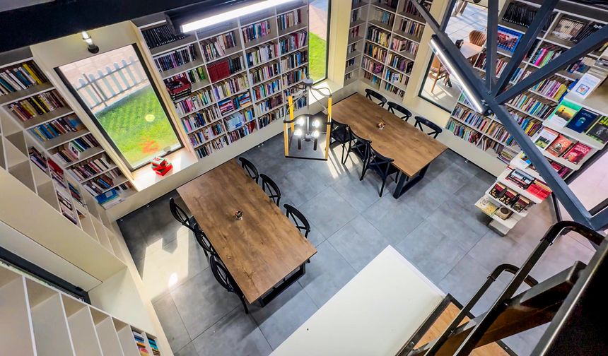 Mezitli Belediyesi’nden “Yeni Nesil Kitap & Kafe”