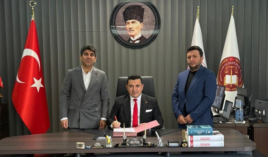 Anamur’da lojman projesi için imzalar atıldı