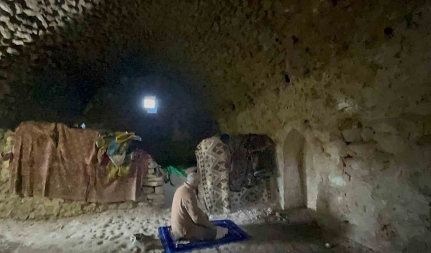 Batman’da Gömek Yaylası’nda yeraltında cami bulundu