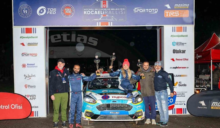 Geçen sene taklalar attığı yarışı, bu sene zirvede bitirdi