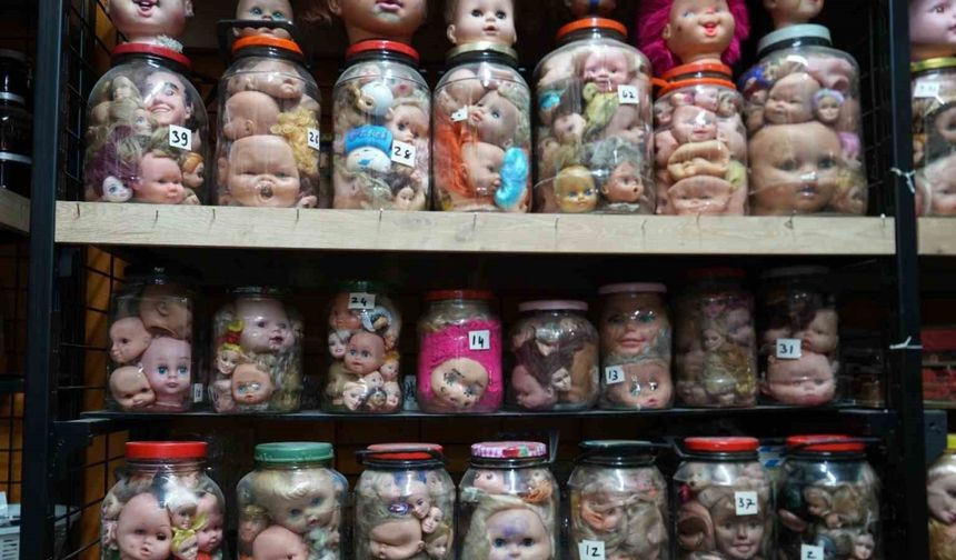 Görenleri ürküten sıra dışa koleksiyon