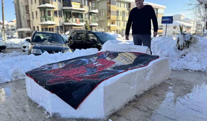 Herkes kardan gelin damat yaparken o yatak yapmayı seçti