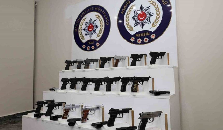 Mersin’de son bir ayda bin 50 şüpheli gözaltına alındı