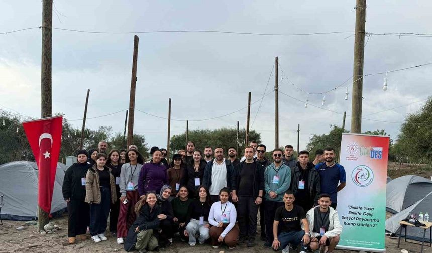 NÖHÜ’nün ’Birlikte Yaşa Birlikte Geliş’ kamp günleri Mersin’de gerçekleşti