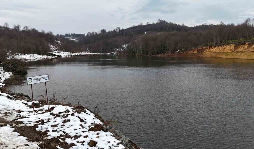 Ordu'nun su geleceğine güçlü yatırım: Akören Göleti tam kapasiteye ulaştı