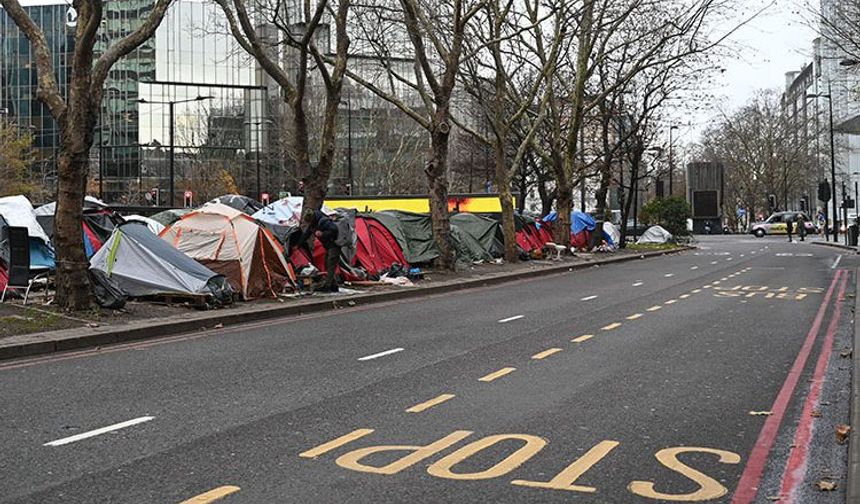 İngiltere’de evsizlerin sayısında rekor: 380 binden fazla kişi evsiz
