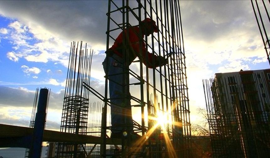 İnşaat üretimi yıllık yüzde 28,0 arttı