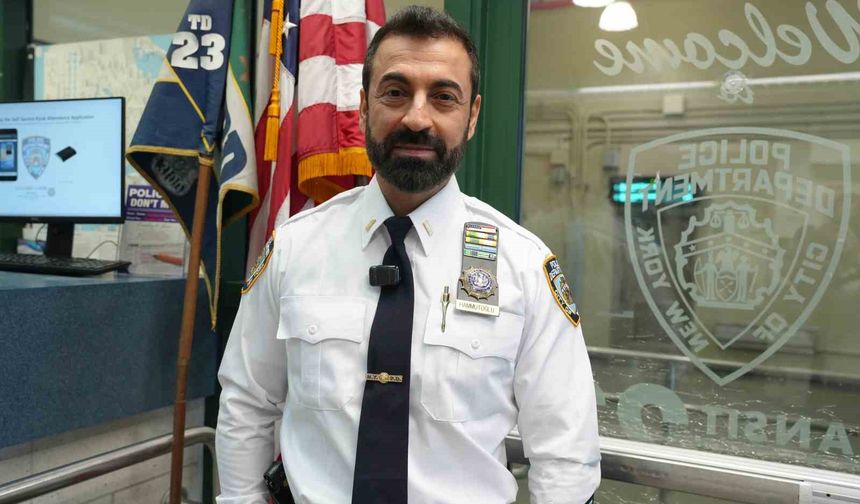 ABD'de bir ilk: Türk polis Hammutoğlu, New York Metro yönetiminde