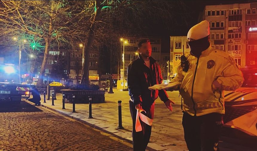 Alkollü sürücü polise dakikalarca dil döktü: 'Ben polis olacak adamım, boyum da uzun'