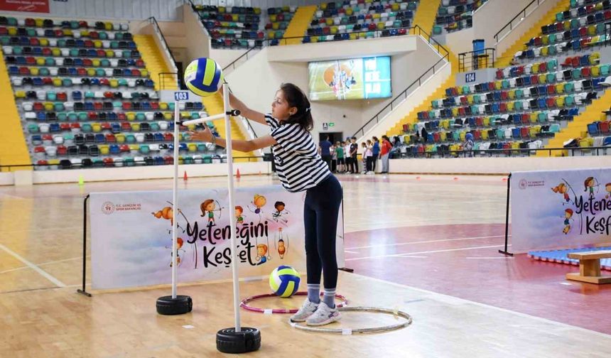 Balıkesir'de yetenekli sporcular keşfediliyor, şampiyonlar yetişiyor