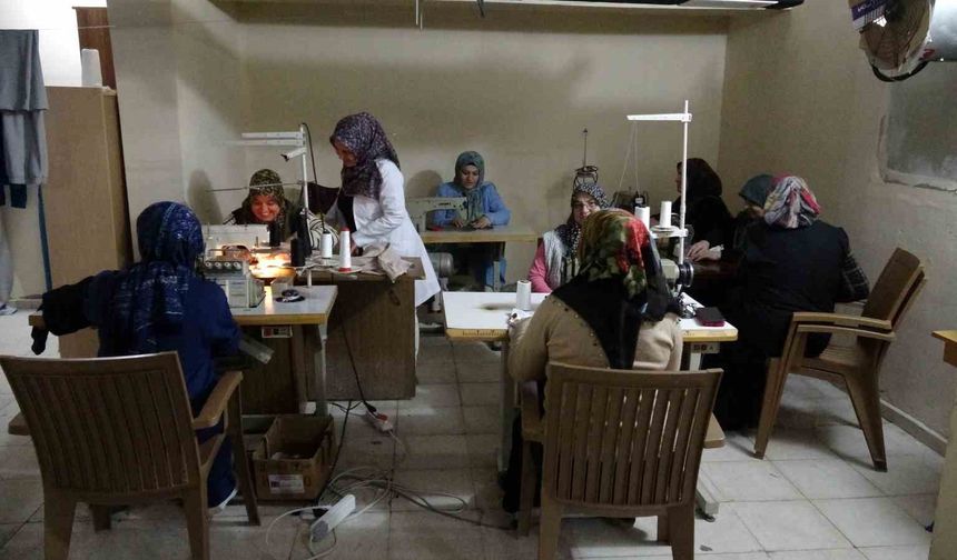 Cezaevi lojmanlarından üretime