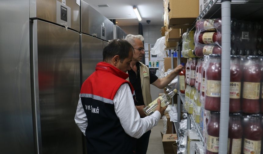 Erzincan'da gıdada sıkı denetim: Milyonluk ceza yağdı