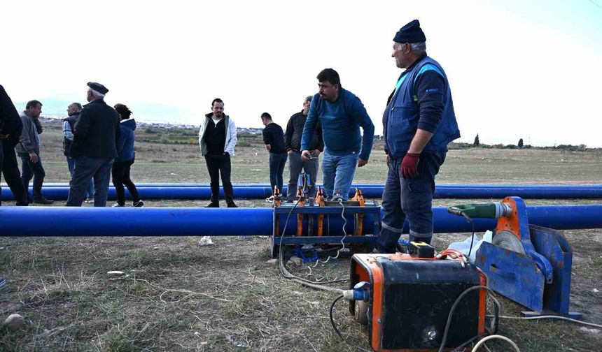 Manisa'da 45 yıllık asbestli içme suyu hattı tarihe karışıyor