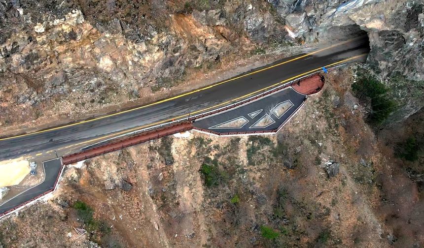 Tarihi tünel Giresun İl Özel İdaresi çalışmalarıyla restore edildi