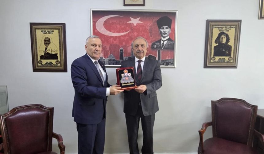 Türk Silahlı Kuvvetlerini Güçlendirme Vakfı Erzurum Bölge Temsilciliğinden ER-VAK'a ziyaret