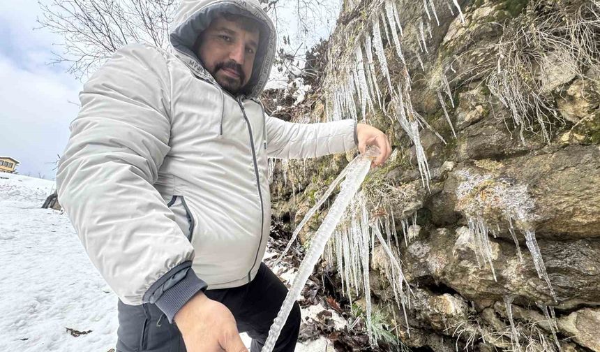 UNESCO kenti Safranbolu'da buzdan görsel şölen