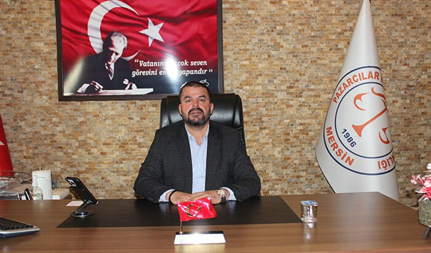 Mersin Pazarcılar Esnaf Odası Başkanı Batur, hizmete devam etmek istiyor