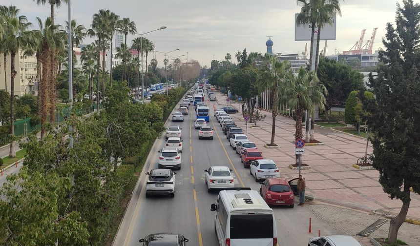 Mersin’de 12 Şubat Perşembe günü trafiğin durumu