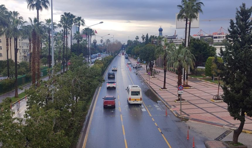 Mersin’de 14 Şubat Cumartesi günü trafiğin durumu