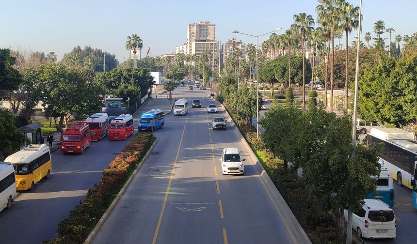 Mersin’de 21 Şubat Cumartesi günü yollar sessiz kaldı