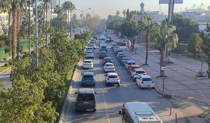 Mersin’de 24 Şubat Salı günü trafiğin durumu