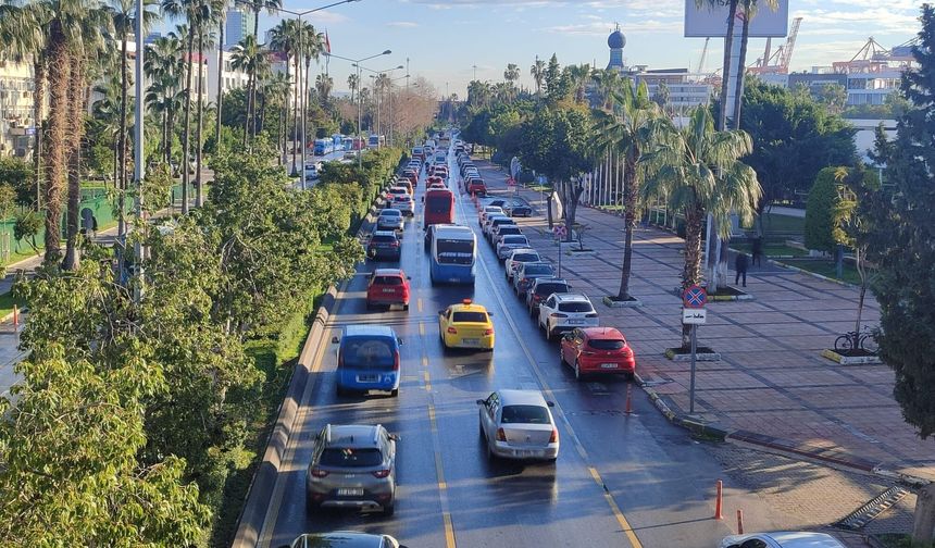Mersin’de 26 Şubat Perşembe günü trafiğin durumu