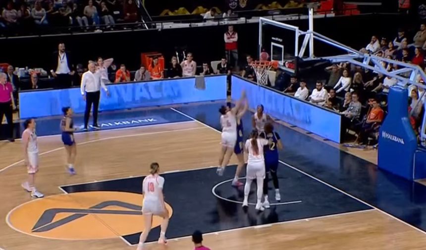 ÇBK Mersin, Fenerbahçe’ye karşı periyot bile kazanamadı: 70-94