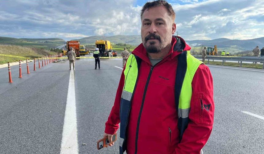 Balıkesir'deki uçak kazasına tanık olan şoför: Bütün parçalar önüme düştü