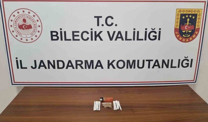 Bilecik'te uyuşturucu operasyonu: 2 gözaltı