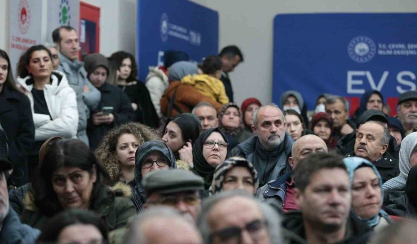 Bolu'da bin 950 sosyal konutun hak sahipleri kurayla belirlendi