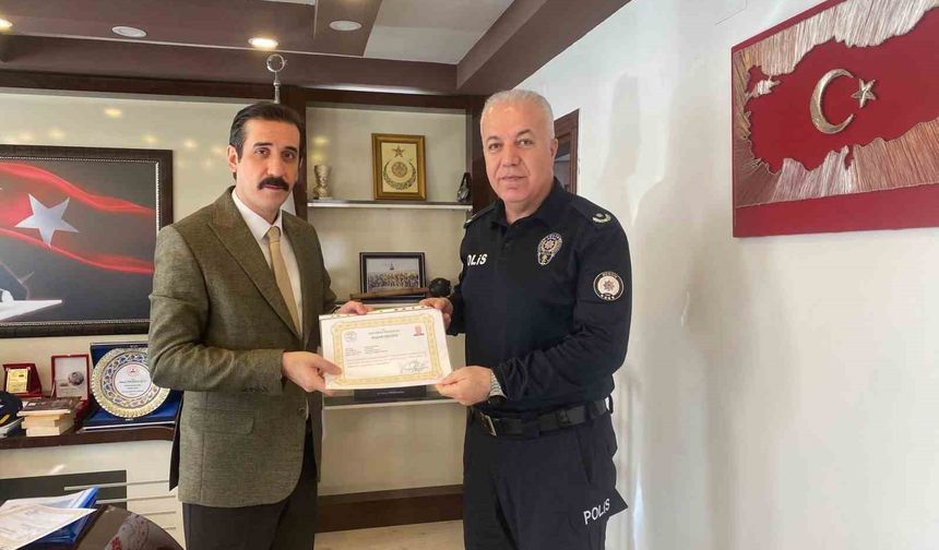 Bozyazı'da güvenlik güçlerine başarı belgesi