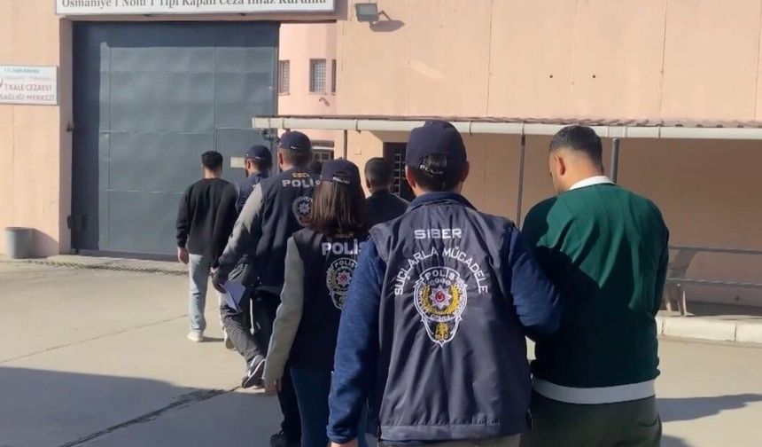 Osmaniye'de sosyal medya üzerinden 410 milyonluk dolandırıcılığa 5 tutuklama