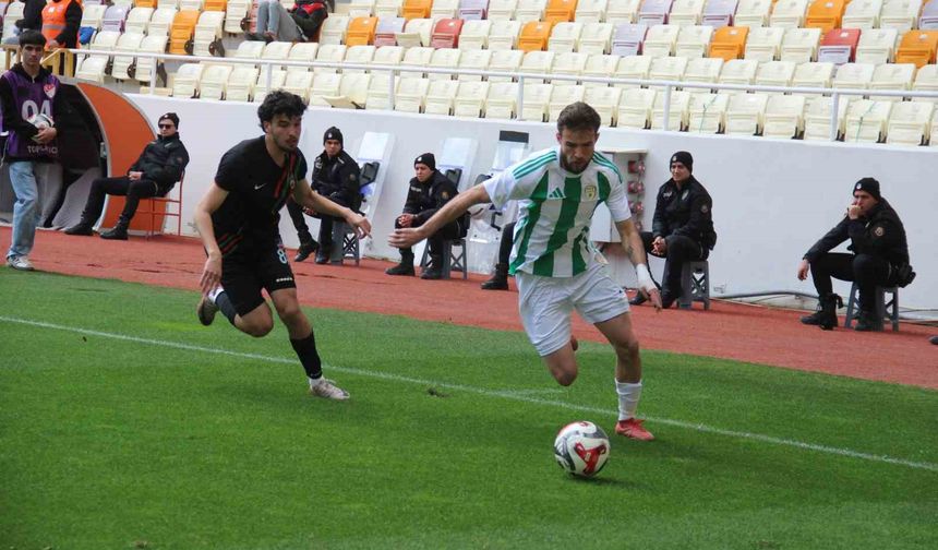 TFF 3. Lig: Malatya Yeşilyurtspor: 1 - Diyarbekirspor: 0