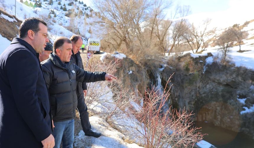 Turizme kazandırılması planlanan Sırakayalar Şelalesi'nde çalışma başlatılacak