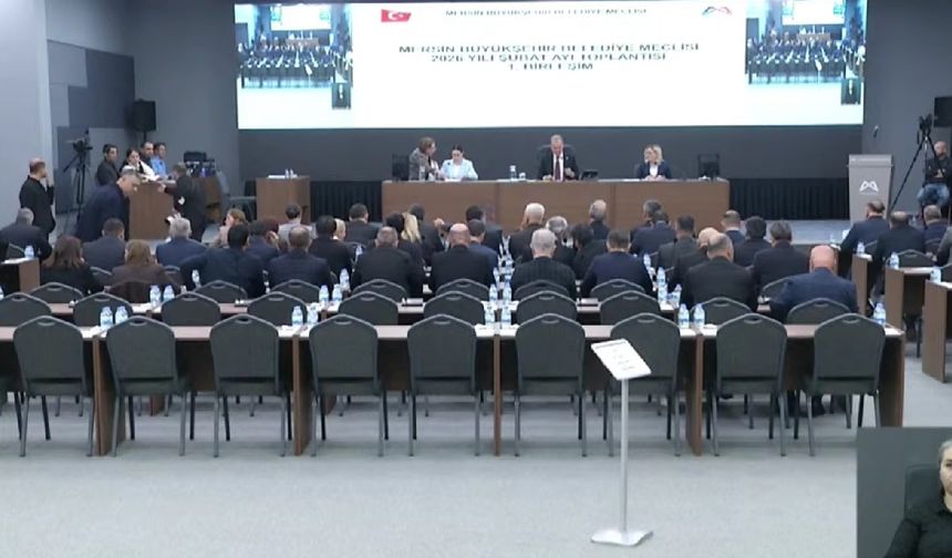 Mersin Büyükşehir Belediye Meclisi’nin Şubat ayı ilk toplantısı gerçekleştirildi