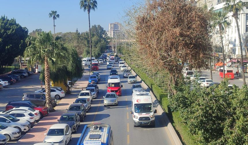 Mersin’de 10 Mart Salı günü trafiğin durumu