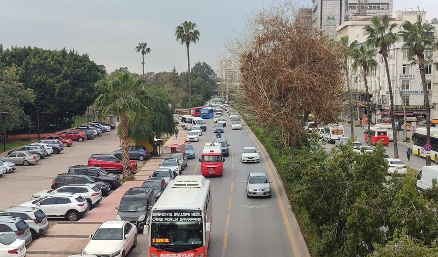 Mersin’de 17 Mart Salı günü trafiğin durumu