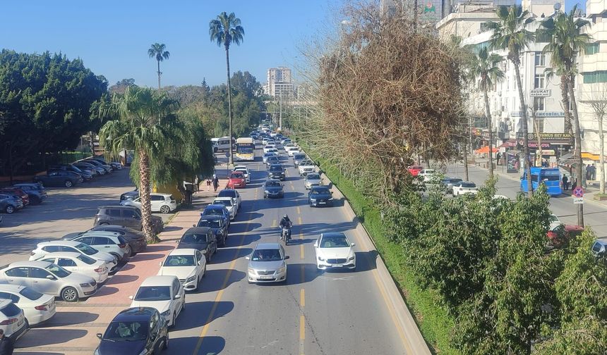 Mersin’de 31 Mart Salı günü trafiğin durumu