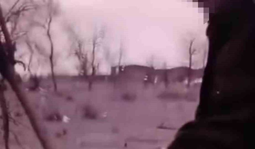 Bursa'da maganda dehşeti kamerada