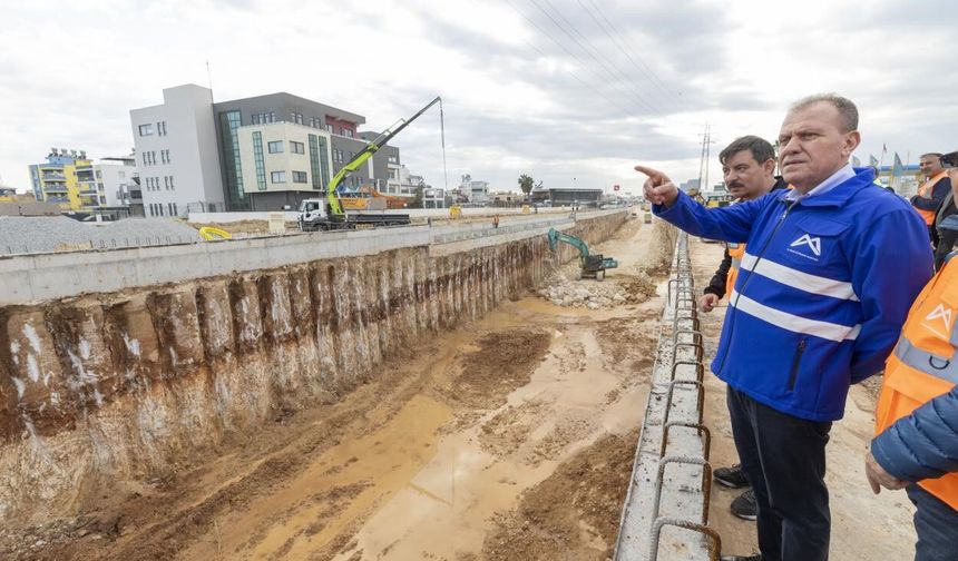 Mersin'de Hal Katlı Kavşağı nisan ayında hizmete girecek
