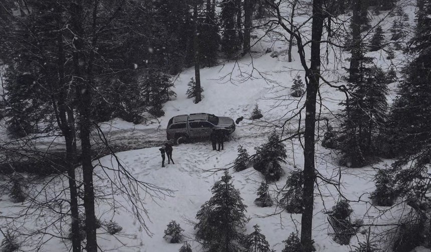 Off-Road tutkunları karla buluştu