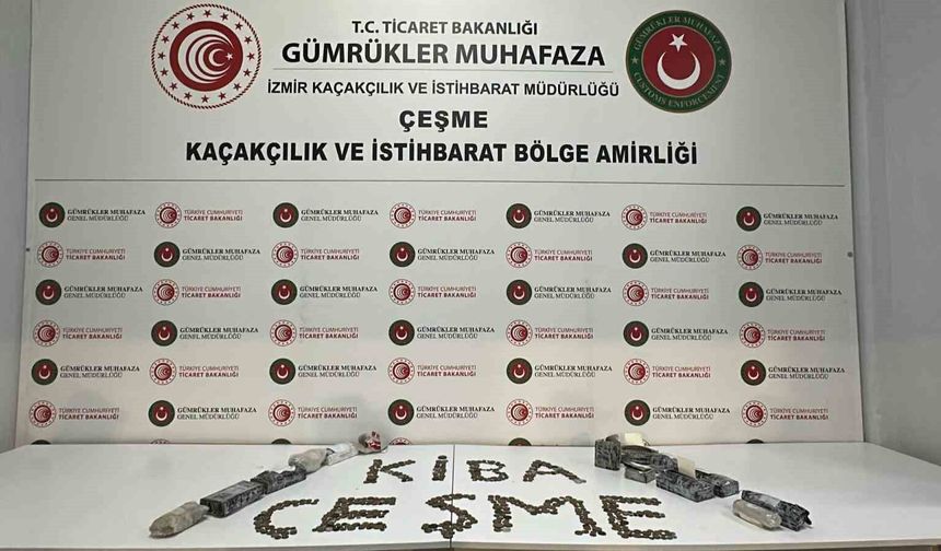 Ticaret Bakanlığı Gümrük Muhafaza ekiplerinden tarihi eser kaçakçılarına ağır darbe