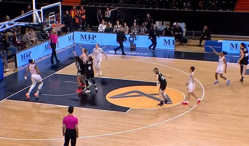 ÇBK Mersin, Beşiktaş’ı 91-83 mağlup etti