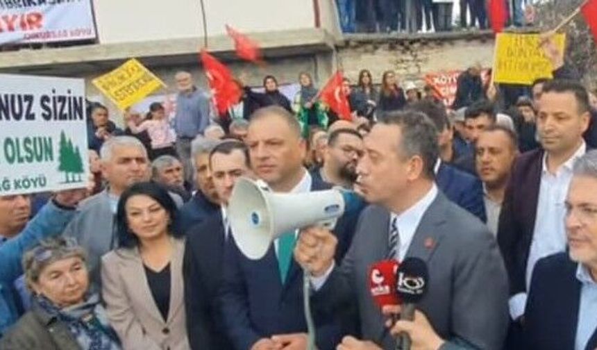 Tarsuslular ÇED toplantısına karşı çıktı