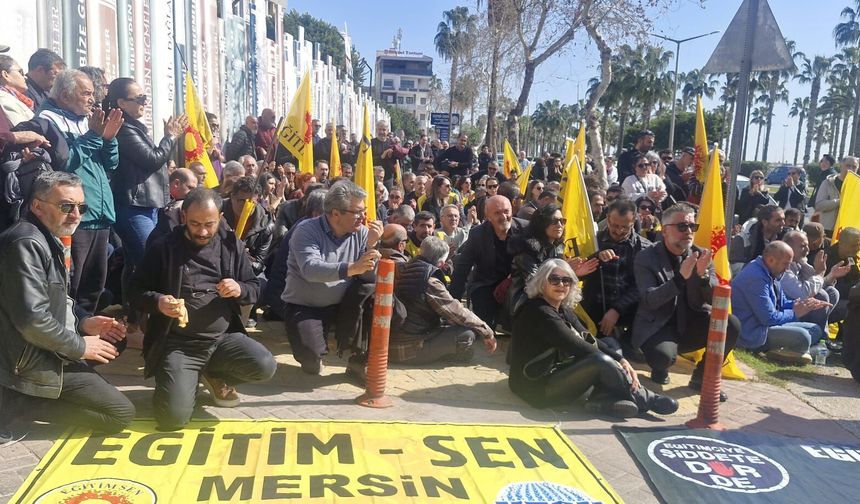 Eğitim Sen Mersin: “Okullarda şiddete artık yeter”