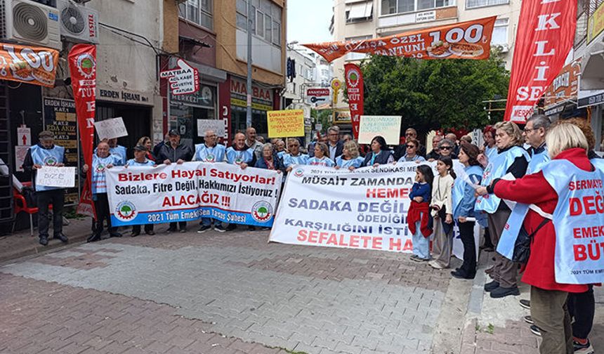 Emeklilerden, ikramiyelerinin ‘müjde’ olarak duyurulmasına tepki