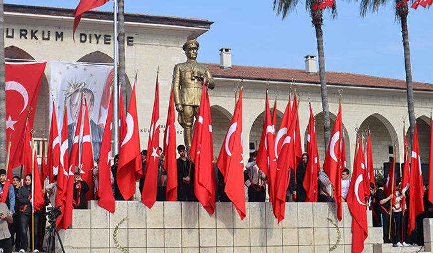 Atatürk’ün Mersin’e gelişinin 103’üncü yıldönümü coşkuyla kutlandı